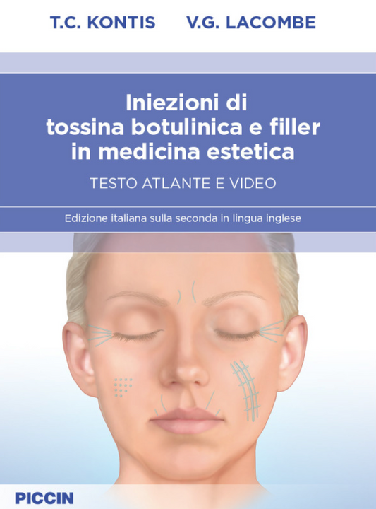 Iniezioni di tossina botulinica e filler in medicina estetica – Testo atlante e video