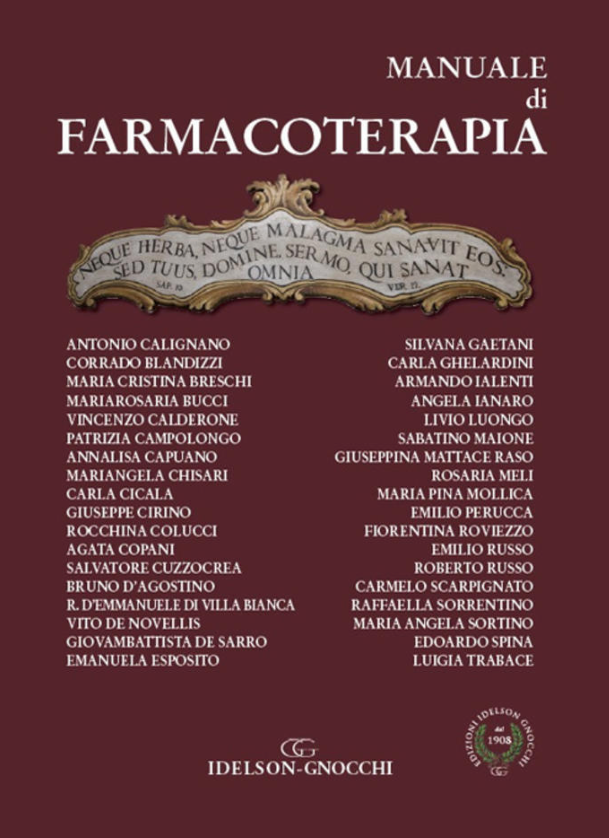 Manuale di Farmacoterapia