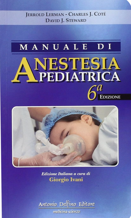 Manuale di anestesia pediatrica