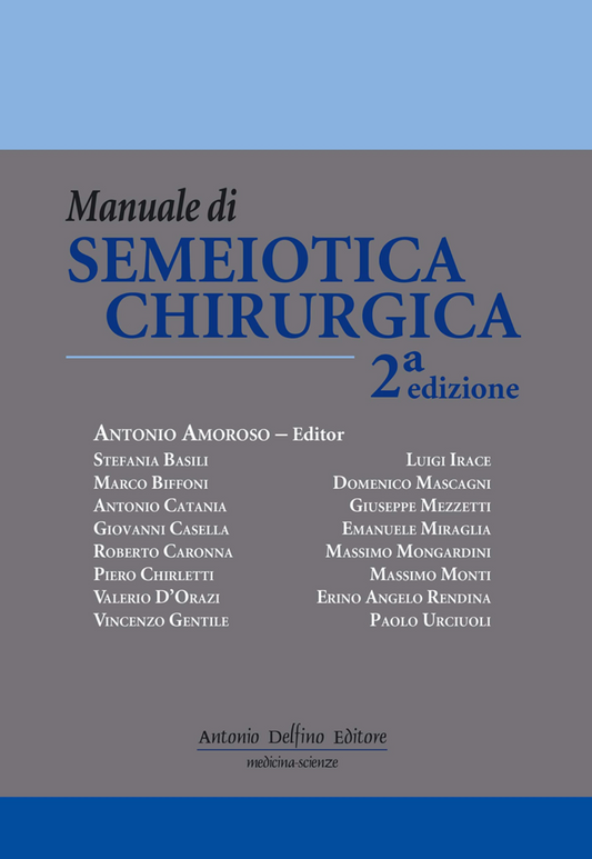 Manuale Di Semeiotica Chirurgica