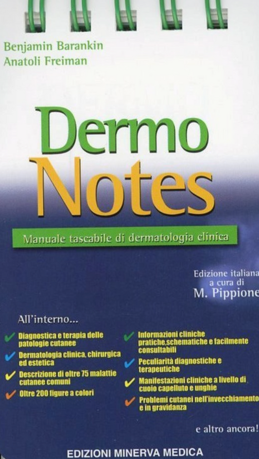 Dermo notes - Manuale tascabile di dermatologia clinica