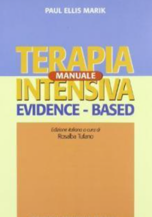 Manuale di Terapia Intensiva Evidence Based