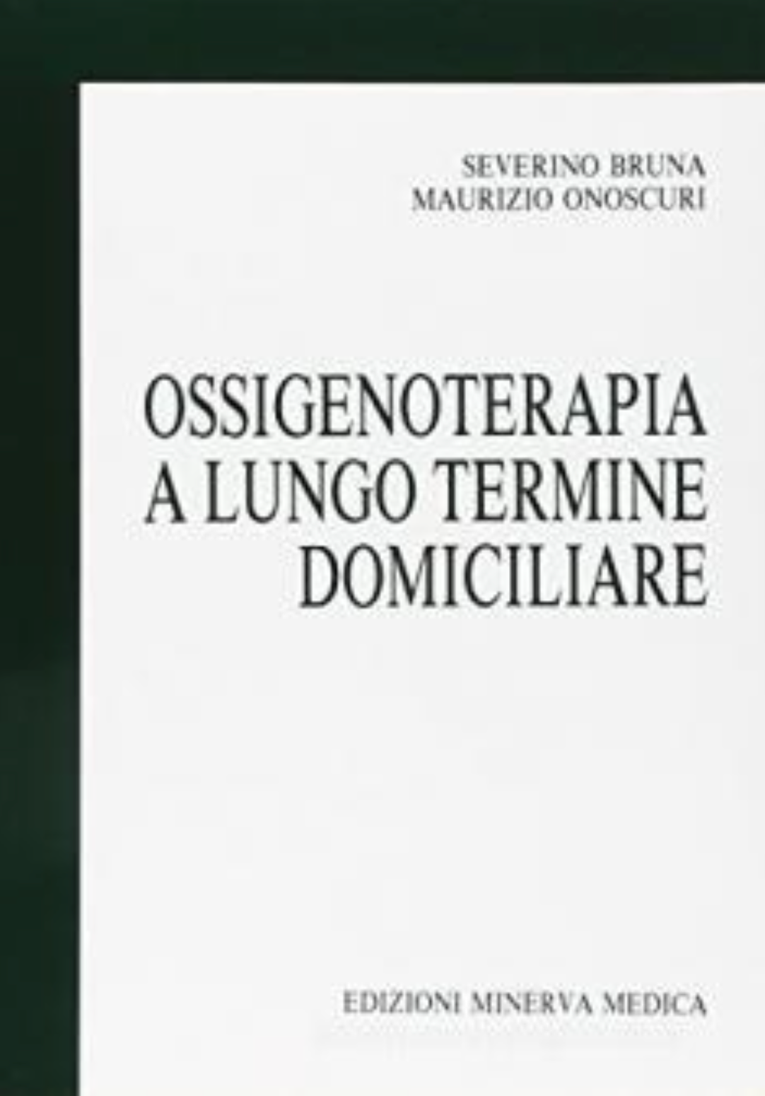 Ossigenoterapia a lungo termine domiciliare